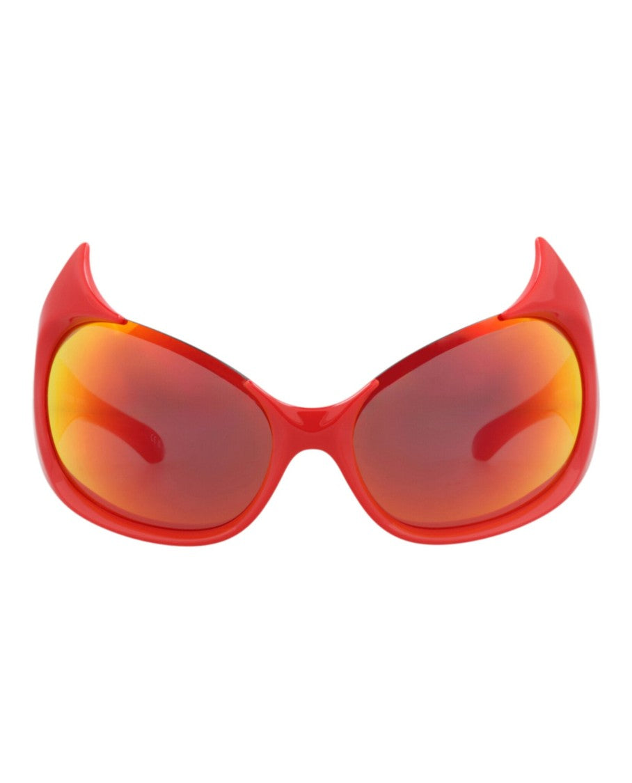 Balenciaga Shield-Frame Bio Injection Sunglasses
