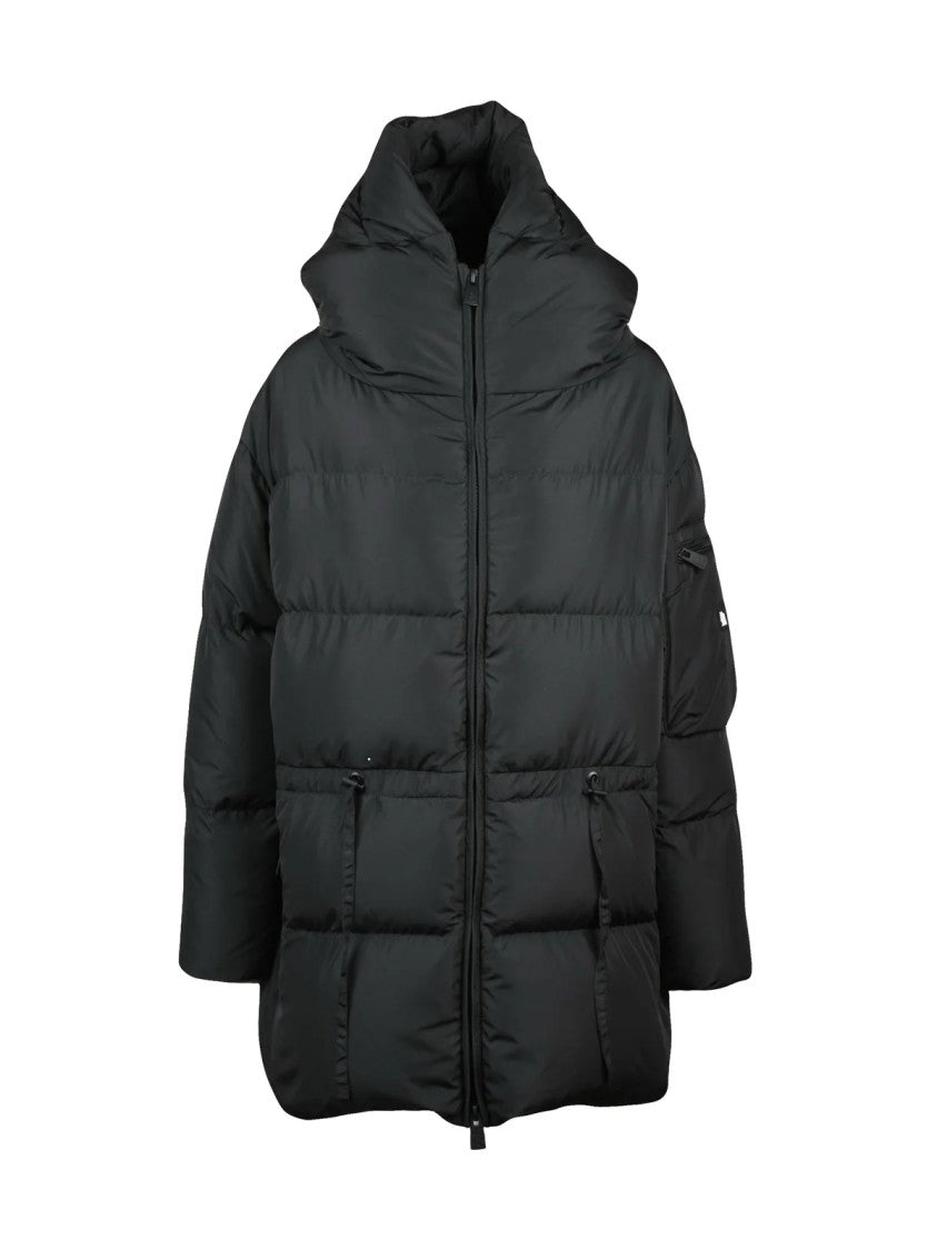 Bacon Black Polyester Cloud 78 Down Jacket
