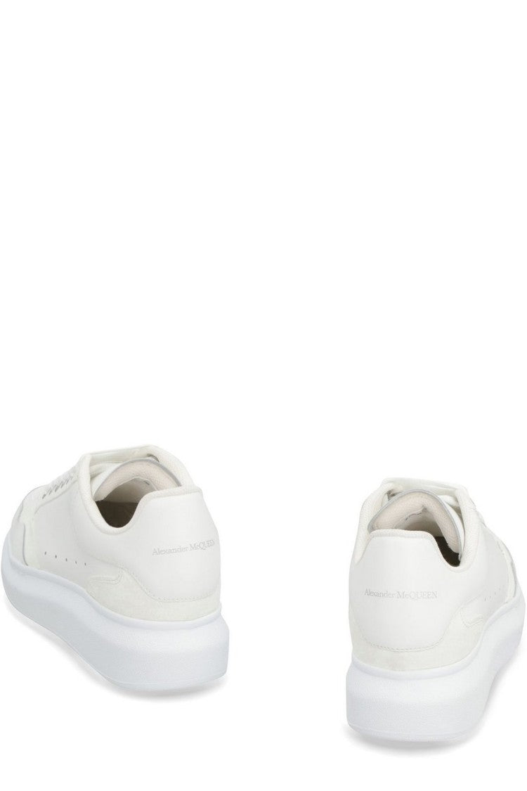 Alexander Mcqueen White Leather Sneakers