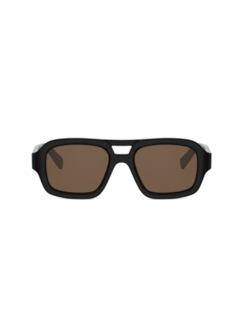Celine Black Cl40336u Rectangular Brown Sunglasses