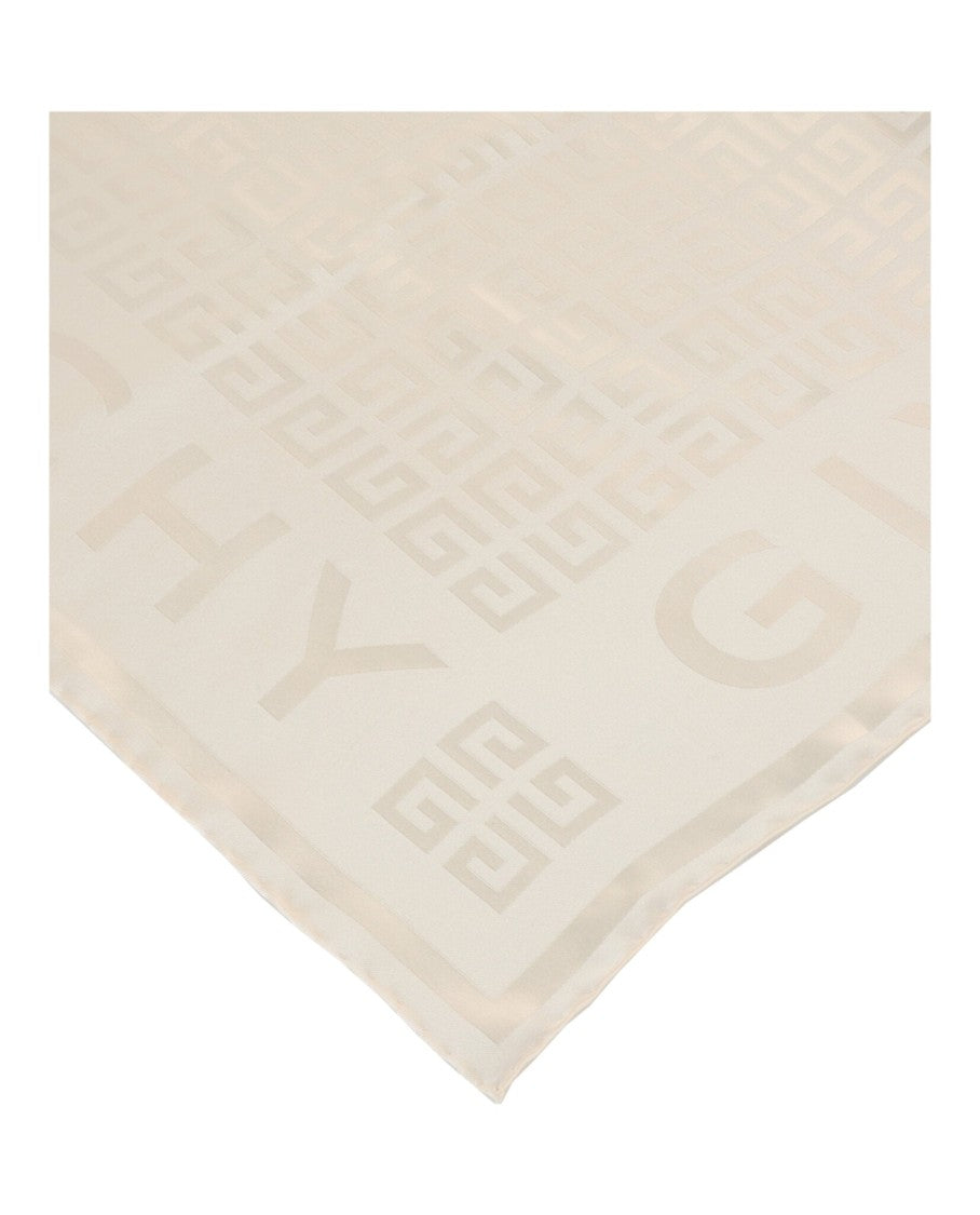 Givenchy 4G Monogram Oblong Silk Scarf