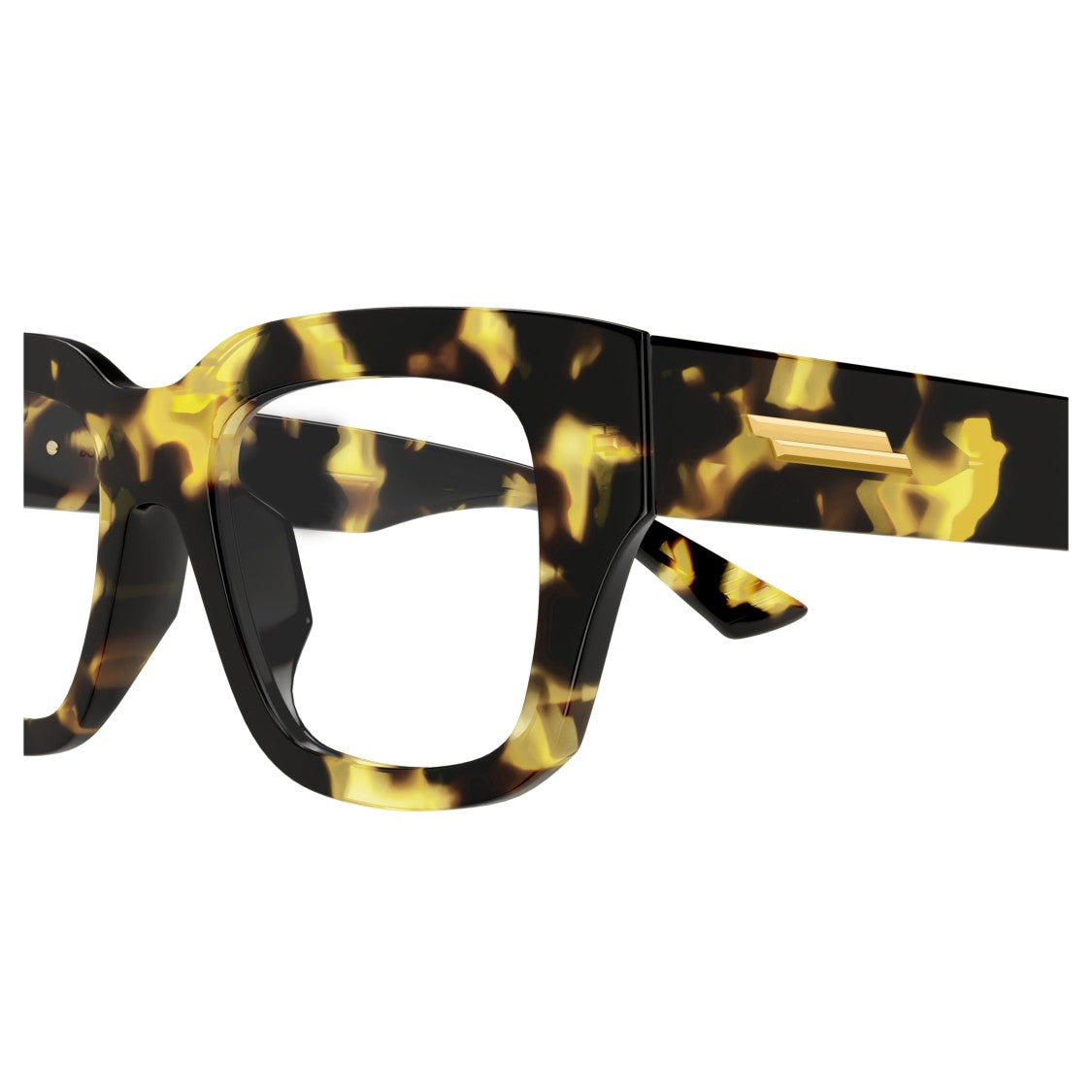 Bottega Veneta Bv1361o Oversized Square Tortoiseshell Eyeglasses