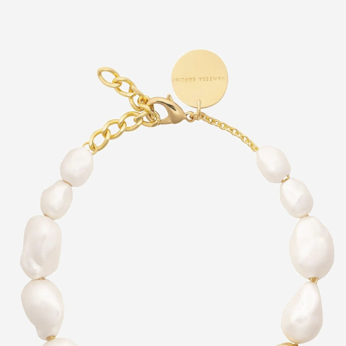 Vanessa Baroni Organic Pearl Necklace