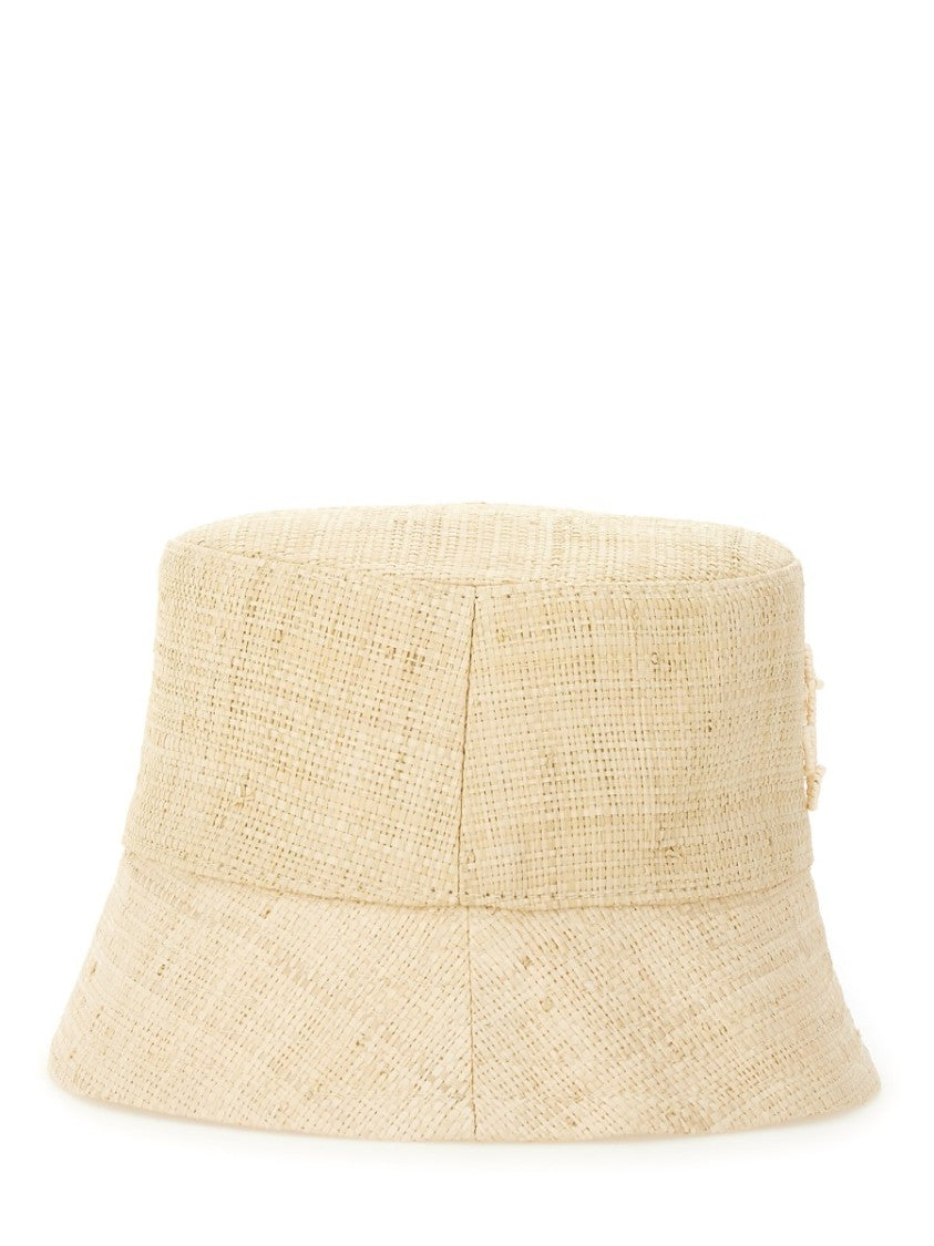 Ruslan Baginskiy Textured Woven Bucket Hat