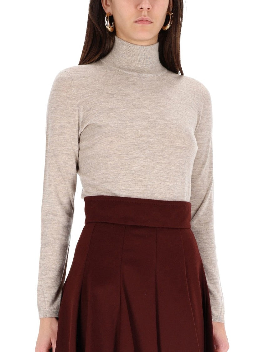 Max Mara Meana Refined Cashmere Turtleneck Sweater