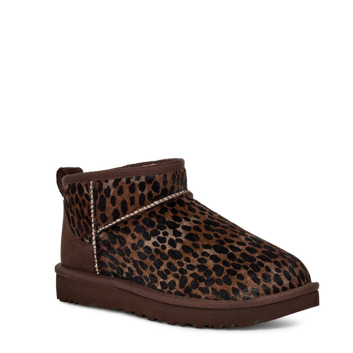 Ugg Classic Ultra Mini Caspian Burnt Cedar Leopardo