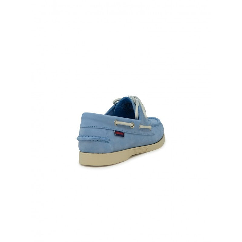 Sebago 74121Sw Portland Light Blue Nubuck Loafers