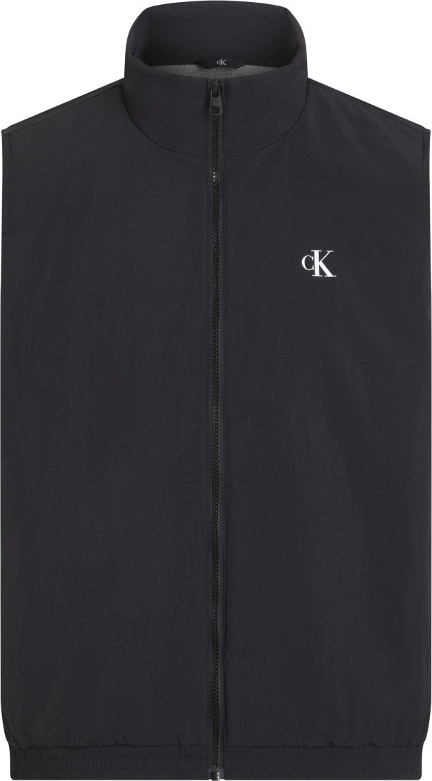 Calvin Klein Polyamide Jacket With Elevated Collar