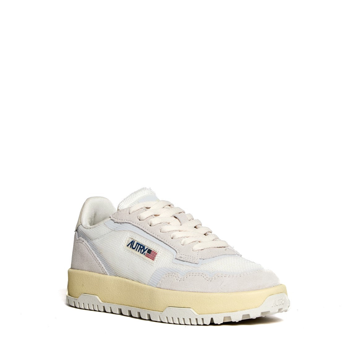 Autry Wildpace Low Sneakers With Textured Mesh