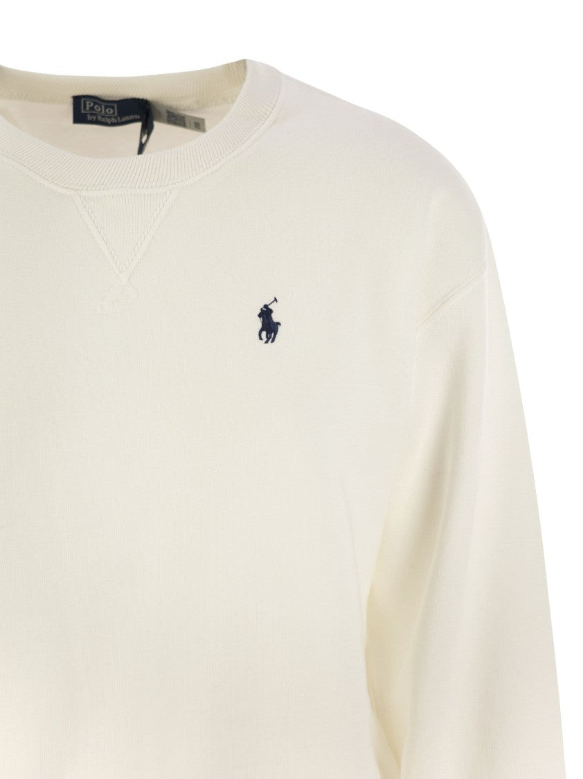 Polo Ralph Lauren Crewneck Sweatshirt With Exclusive Embroidered Pony