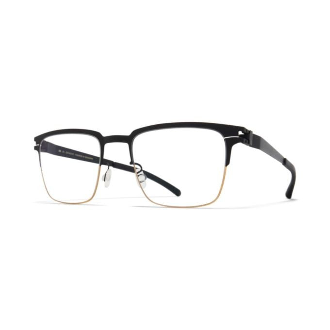 Mykita Cormac Thin Metal Rectangular Sunglasses