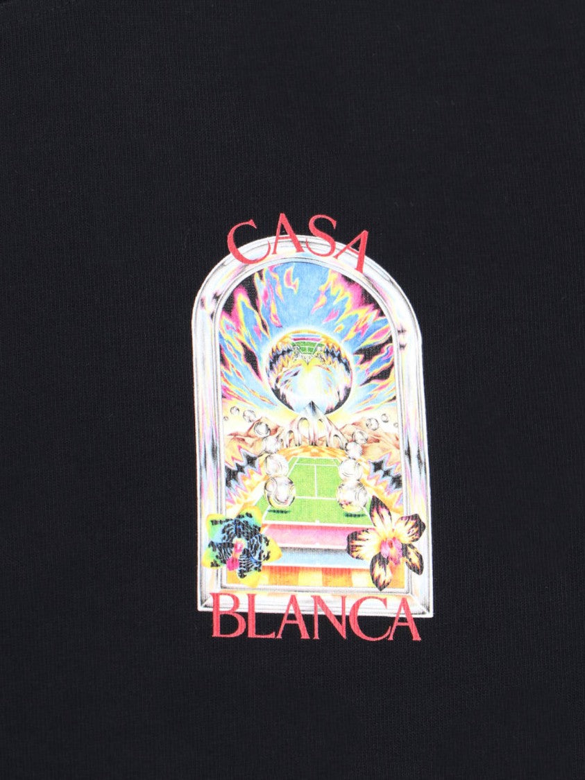 Casablanca "L’Arche" T-Shirt – Black