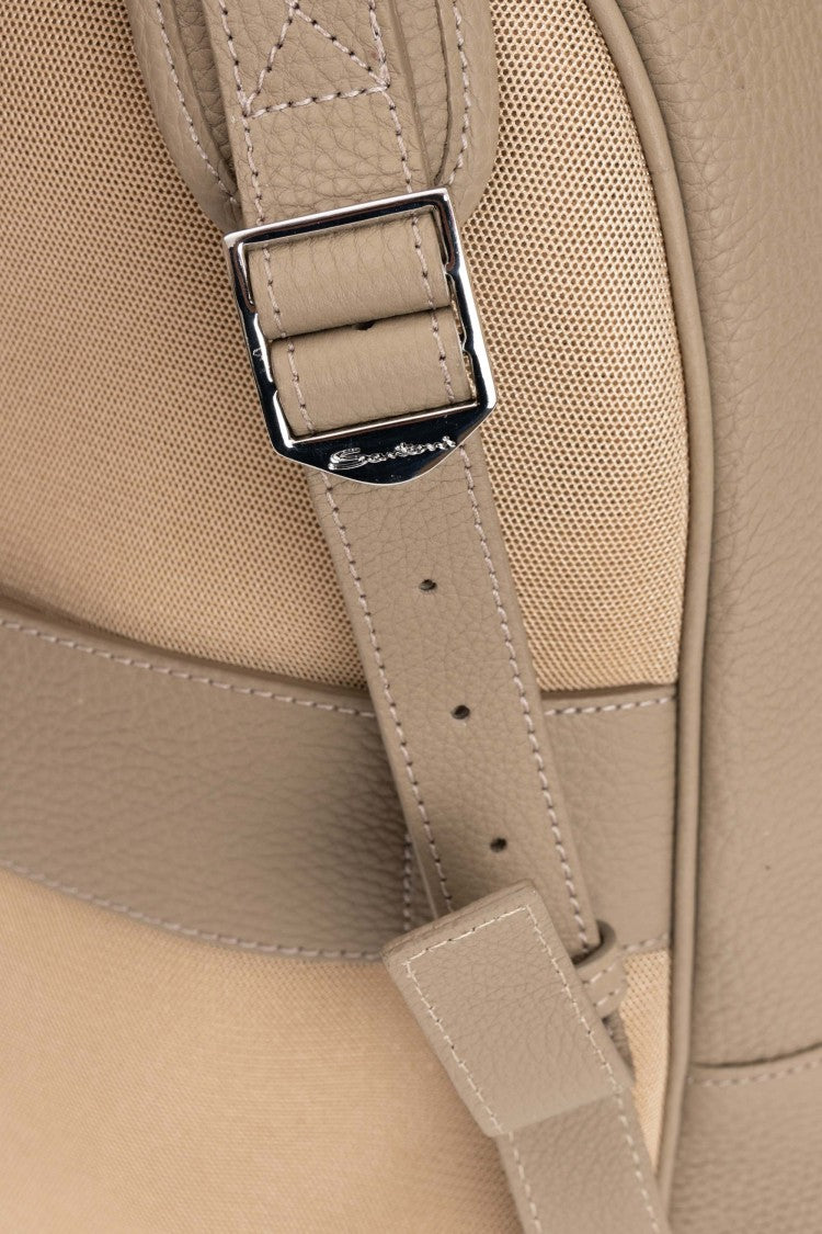 Santoni Bottalato Leather Backpack