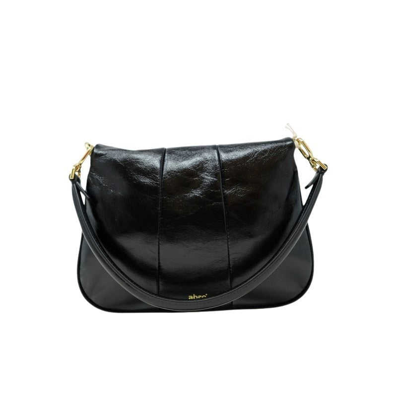 Abro Venus Black Leather Bag