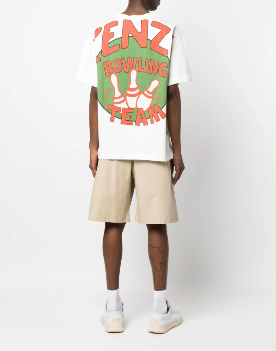 Kenzo Bowling Team Logo Oversize T-Shirt