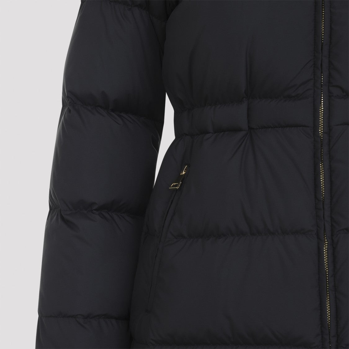 Moncler Down Padded Jacket With Stand-Up Collar