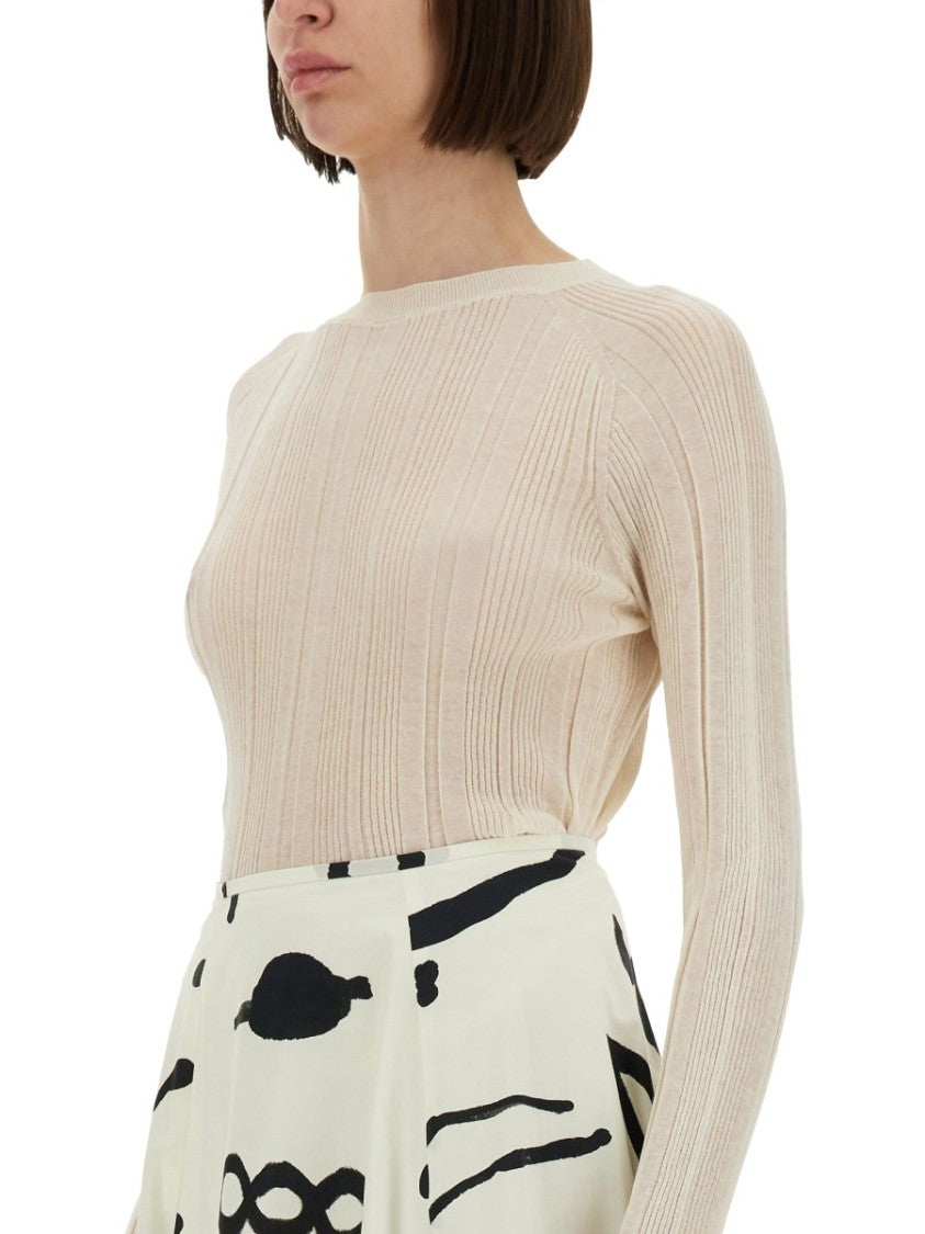 Alysi Ribbed Texture Slim Fit Shirt