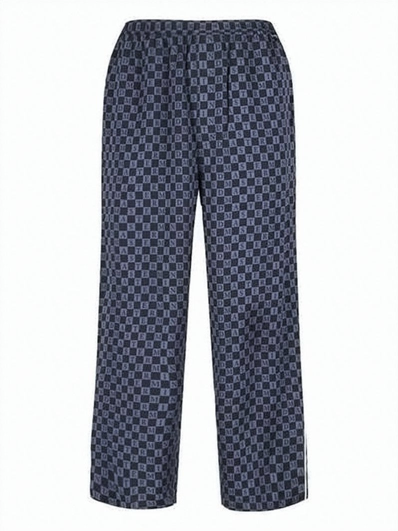 Gucci Relaxed Fit Checkered Pants In Soft Wool Blend