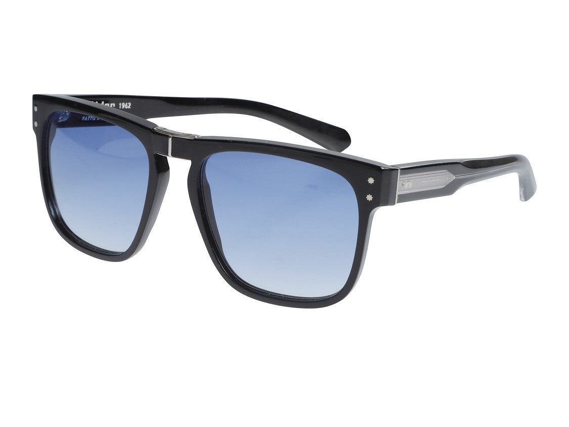 Kador Rider Flag/N Gradient Blue Bold Square Sunglasses