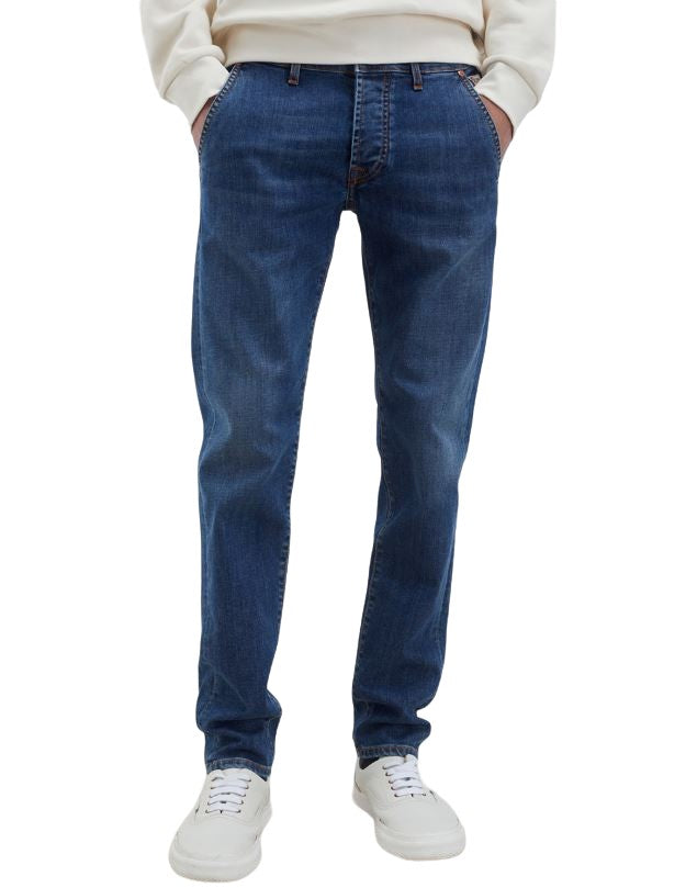 Roy Rogers Slim Fit Light Denim Contrast Stitching