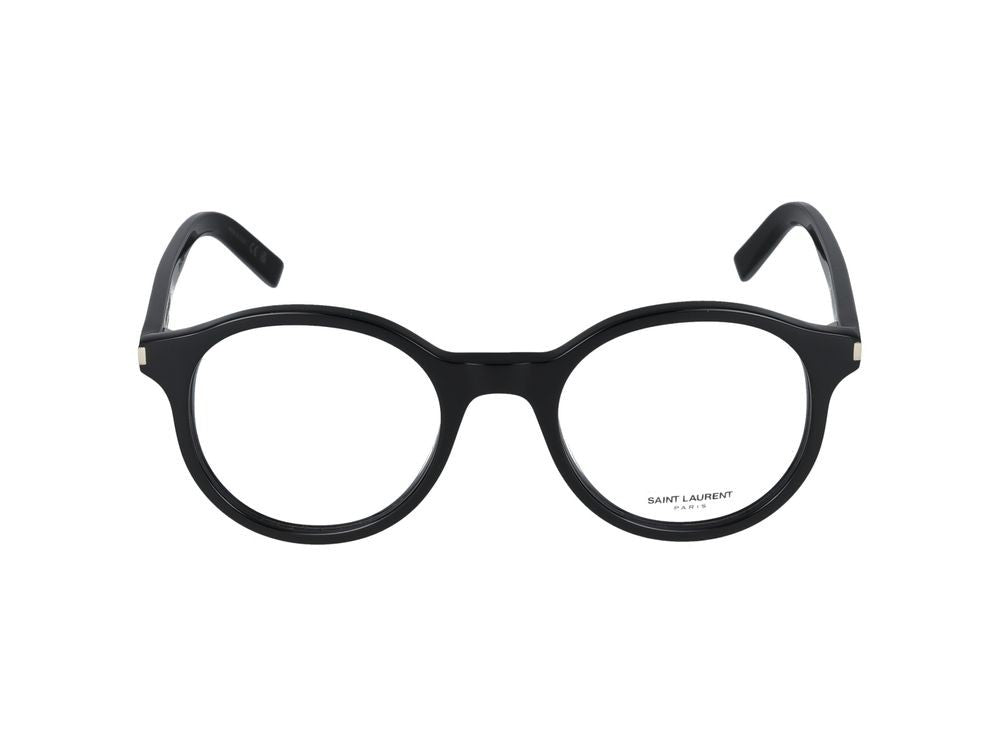Saint Laurent Eyeglasses Saint Laurent Sl 521 Opt 001 Black Black Transparent 50/21/145