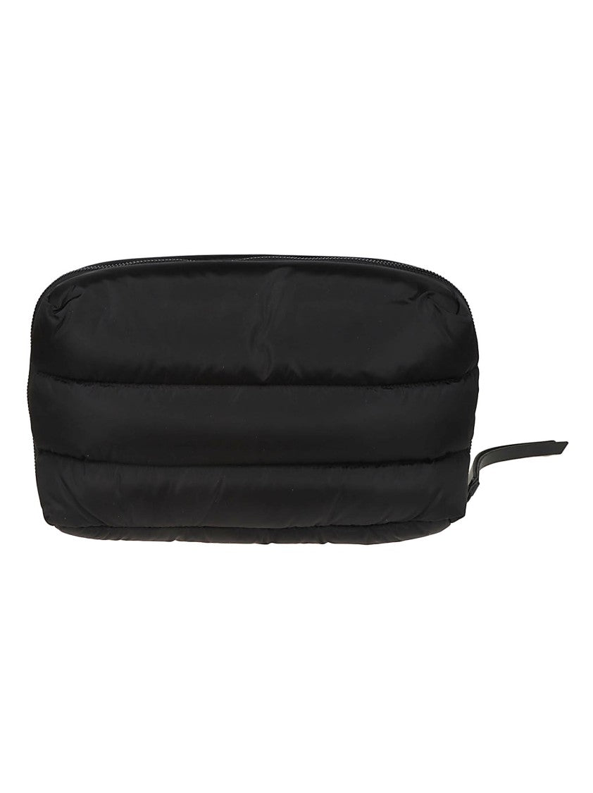 Moncler Black Caradoc Quilted Polyamide Beauty Case