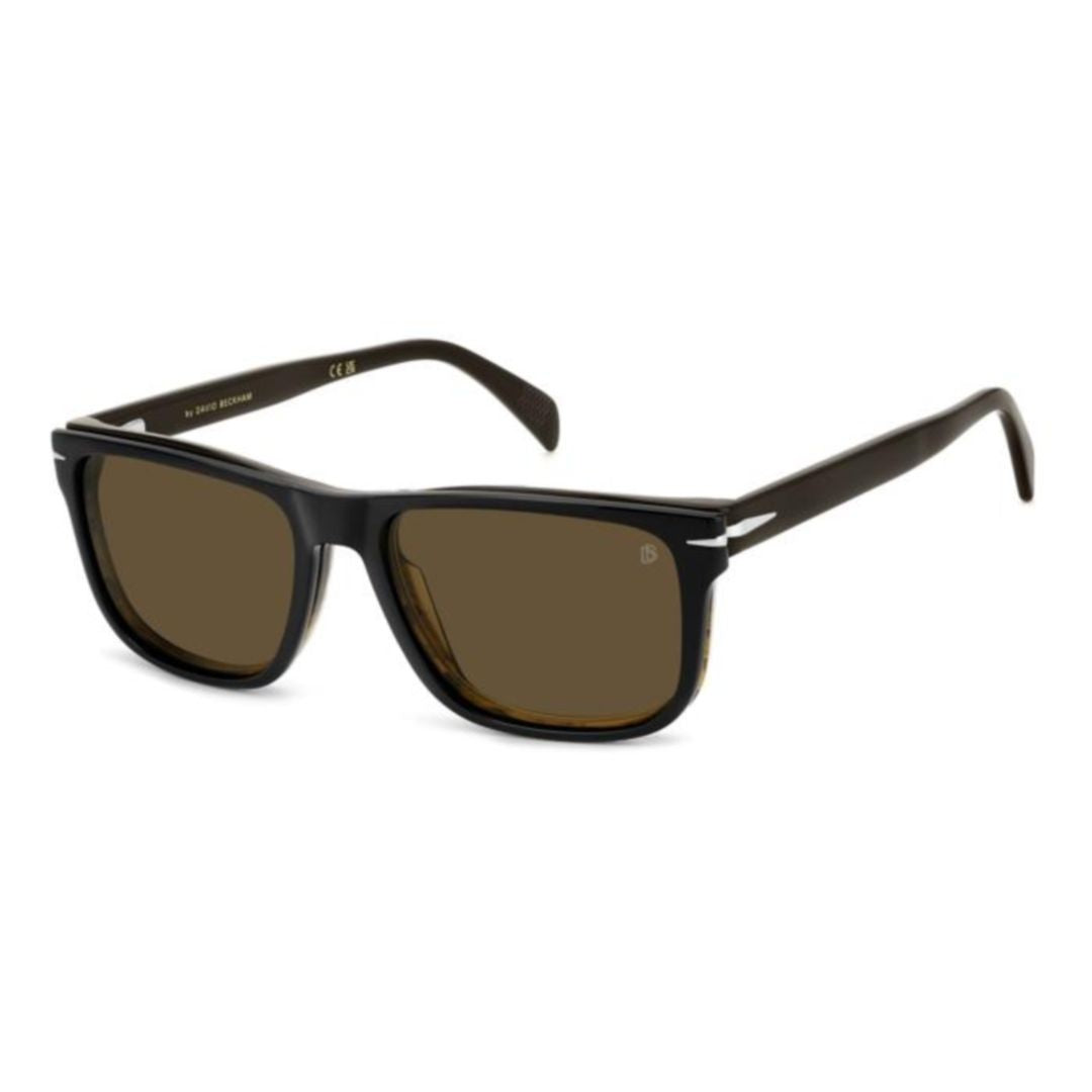David Beckham Db 1188/C Rectangular Acetate Sunglasses
