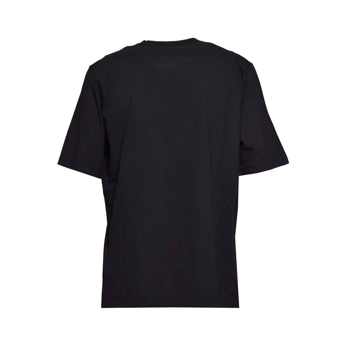 Dsquared2 Loose-Fit Black Cotton T-Shirt With Logo Print