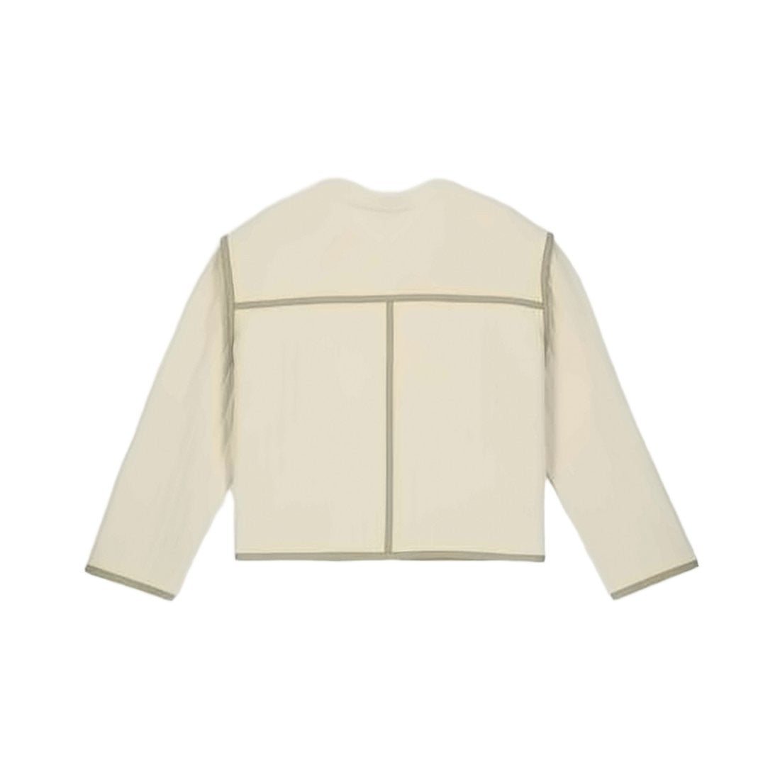 A.P.C. Quilted Lightweight Jacket With Contrasting Trim