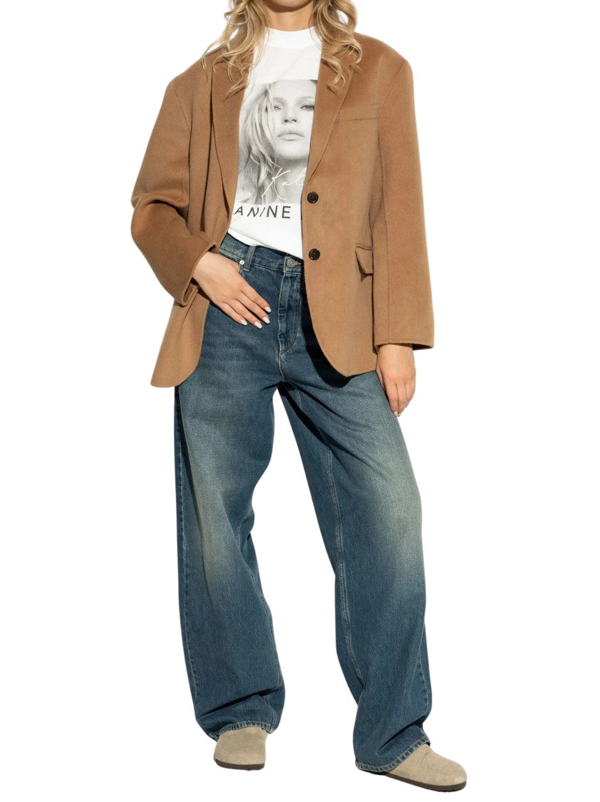 Birkenstock Closed-Toe Sandals With Adjustable Strap And Cork Footbed