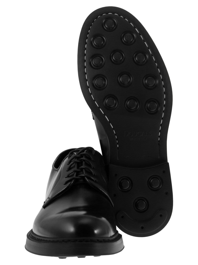 Doucal's Leather Derby Lace-Up
