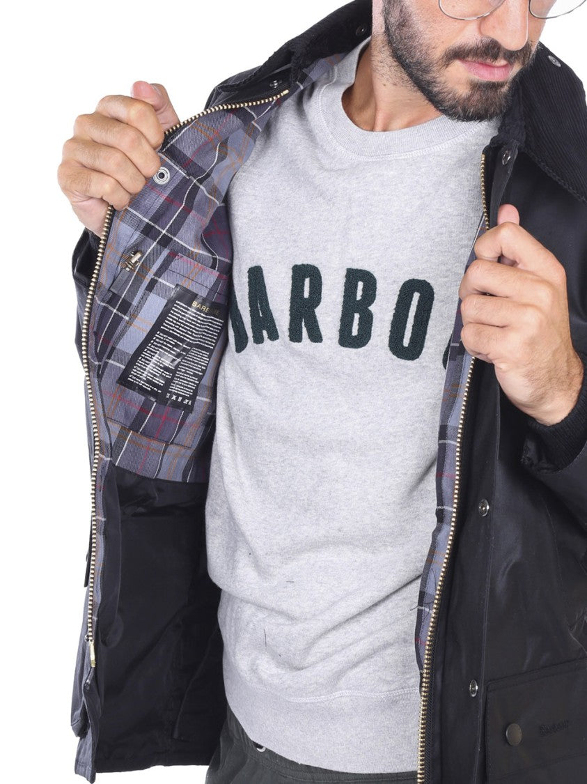 Barbour Waxed Cotton Bedale Jacket With Classic Design