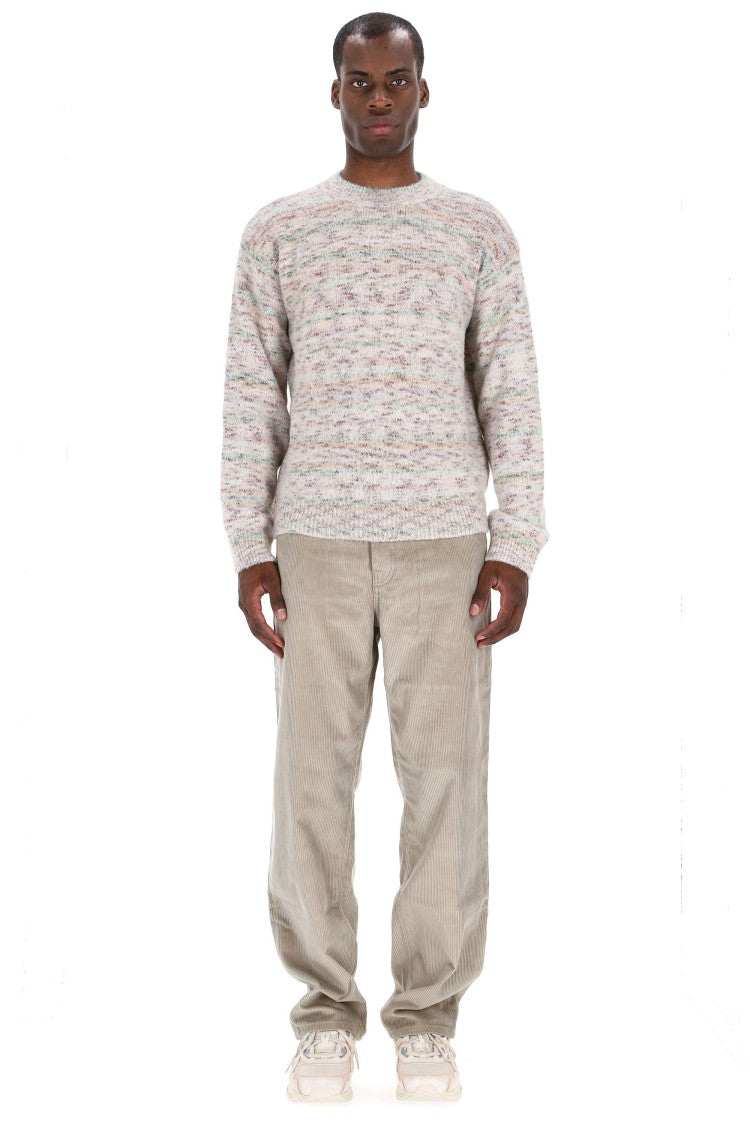 A.P.C. Bastian Mouliné Wool Crewneck Sweater