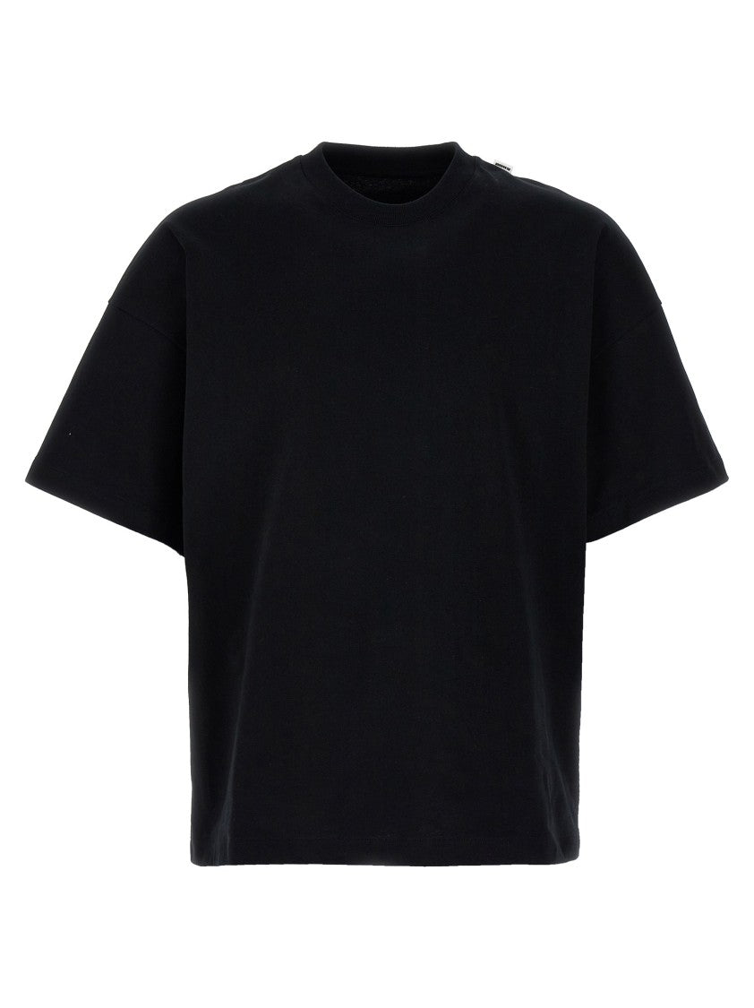 Jil Sander Comfort Fit Black Crewneck T-Shirt