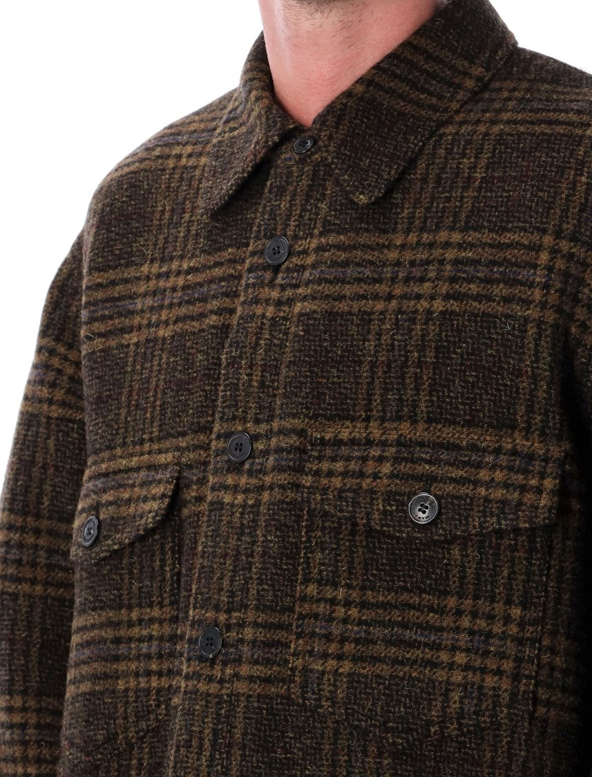 Isabel Marant Kervey Checked Relaxed Overshirt