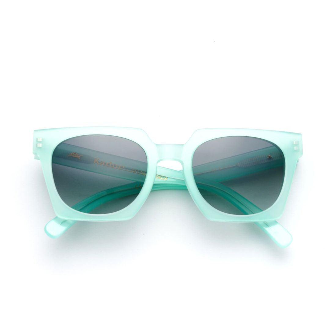 Kador Maya-S Oversized Square Frame Gradient Gray Sunglasses