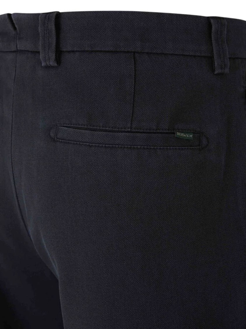 Berwich Relaxed Oversized Pants With Pleated Front