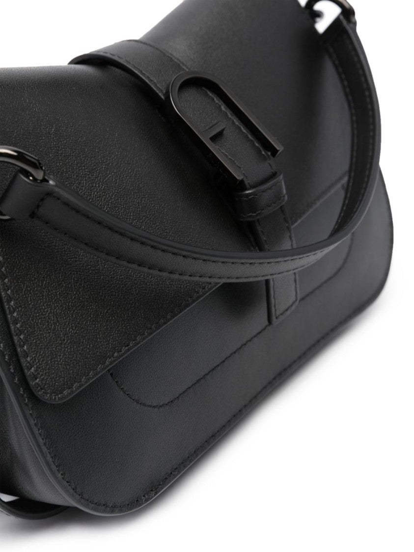 Furla Mini Flow Leather Shoulder Bag