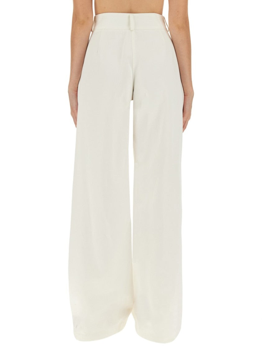 Jil Sander High-Waisted Wide Leg Pants With Clean Lines