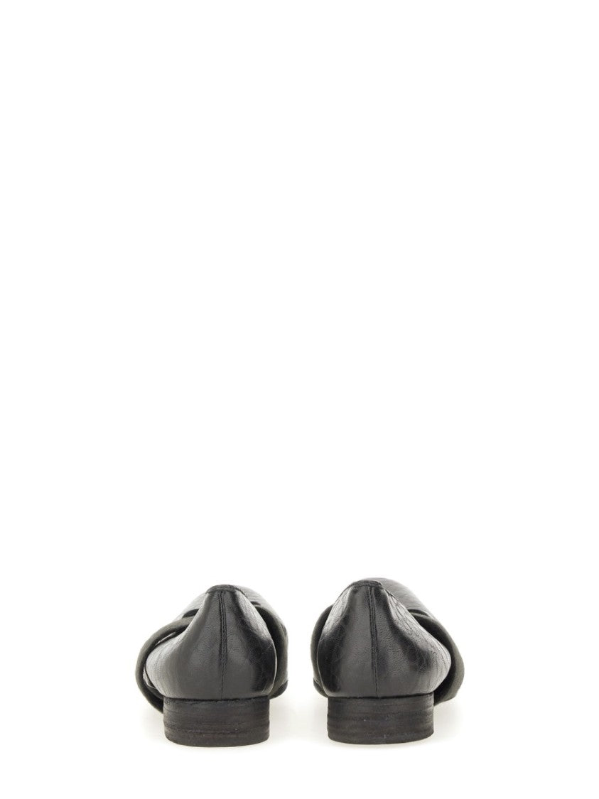 Uma Wang Leather Ballerina