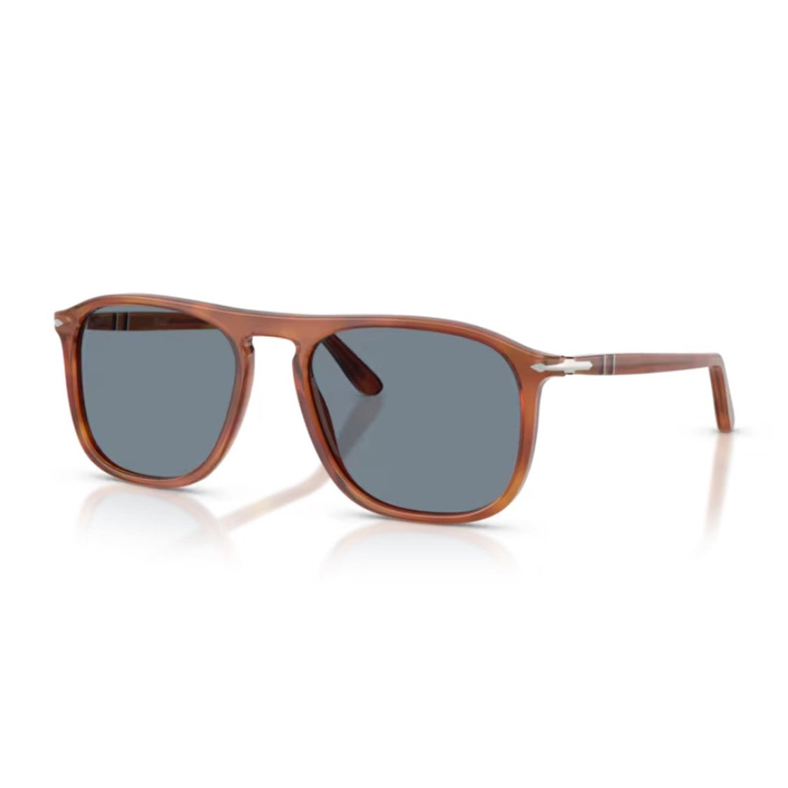 Persol Siena Terra Po3392s Acetate Squared Sunglasses