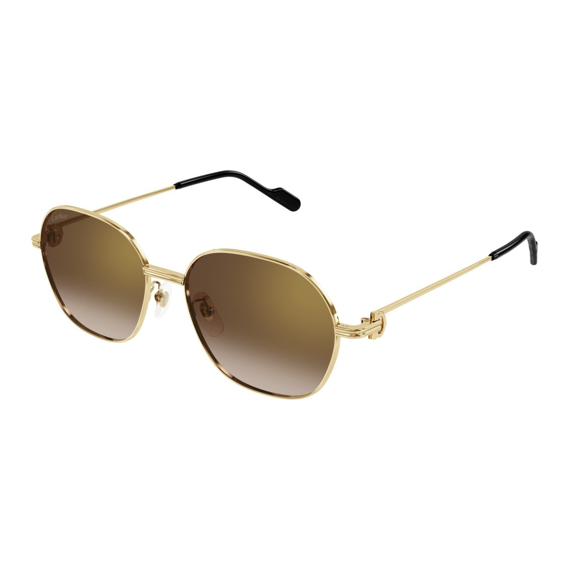 Cartier Ct0569sa Thin Metal Frame Sunglasses