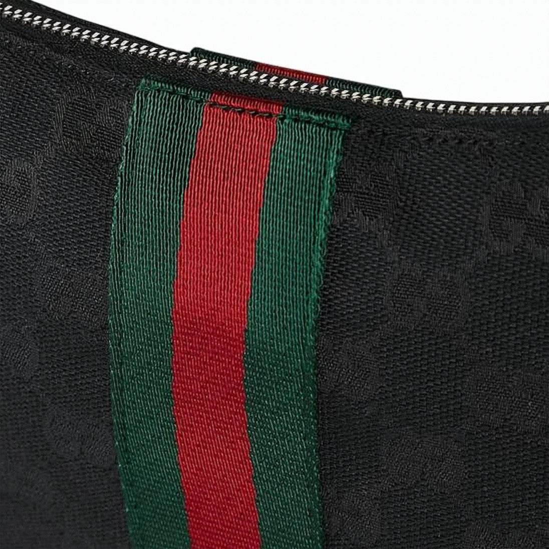 Gucci Textured Fabric Shoulder Bag