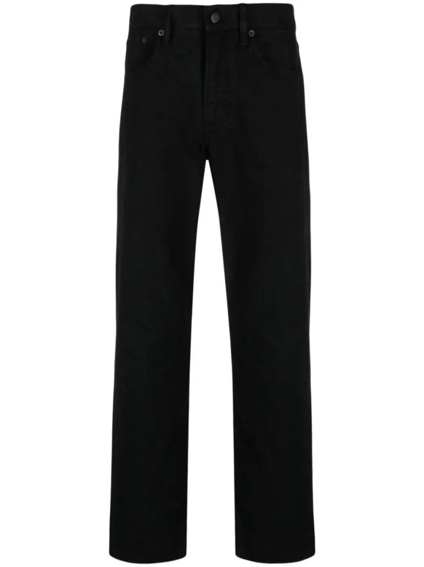 Ralph Lauren X Purple Label Full-Length Slim-Fit Jeans With Classic Five-Pocket Design