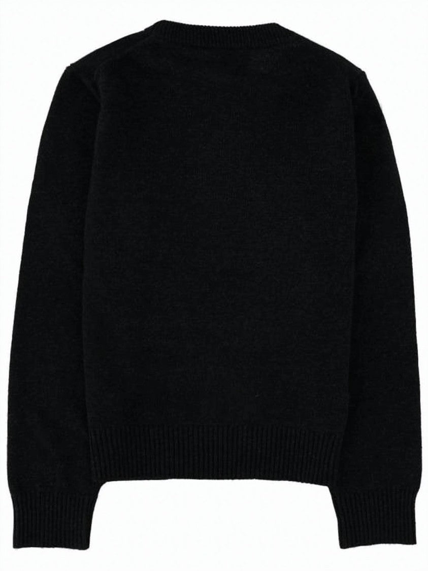 Ganni Graphic Raspberry Print Knitwear Sweater By Ganni