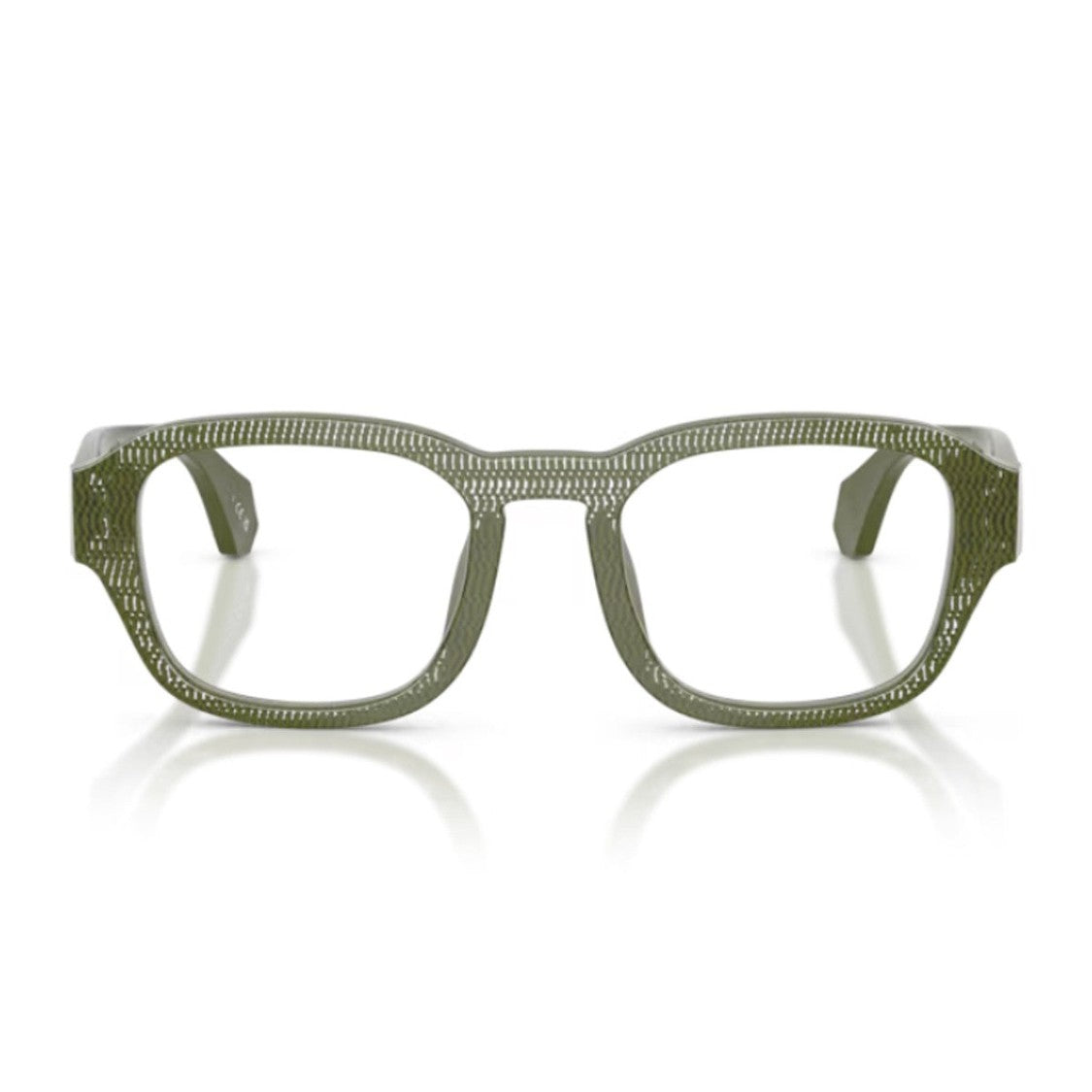 Alain Mikli Green A03512m Acetate Micro-Texture Square Sunglasses