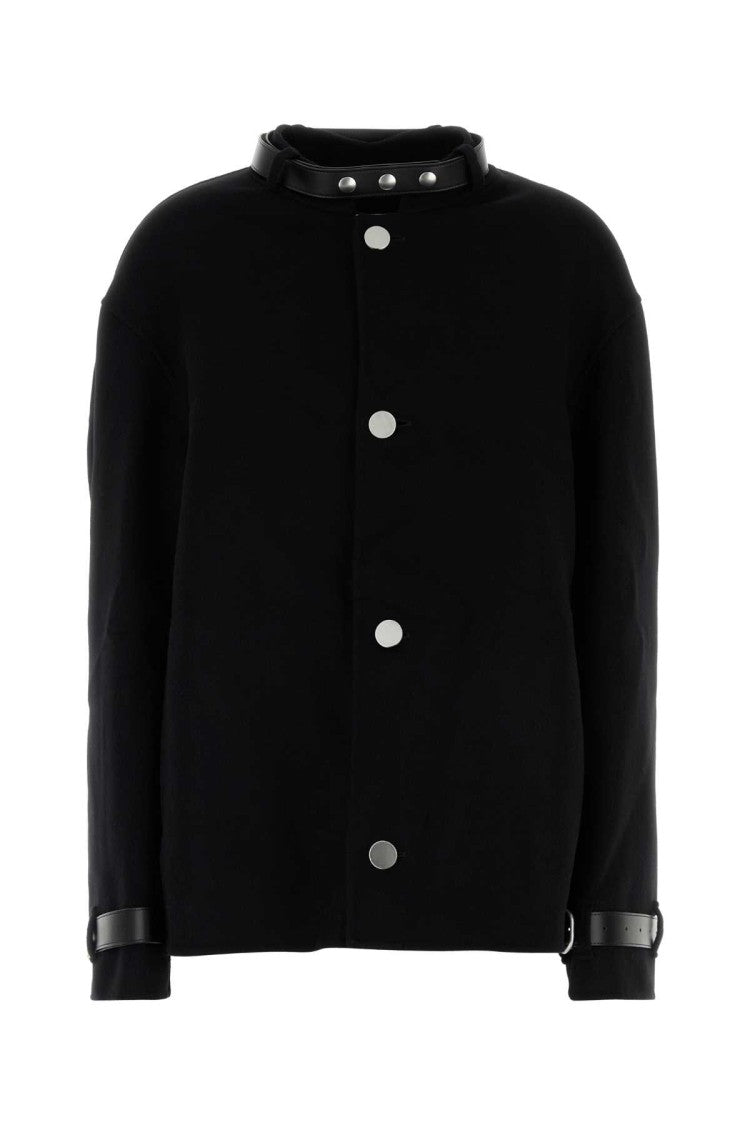 Jil Sander Black Cashmere Coat