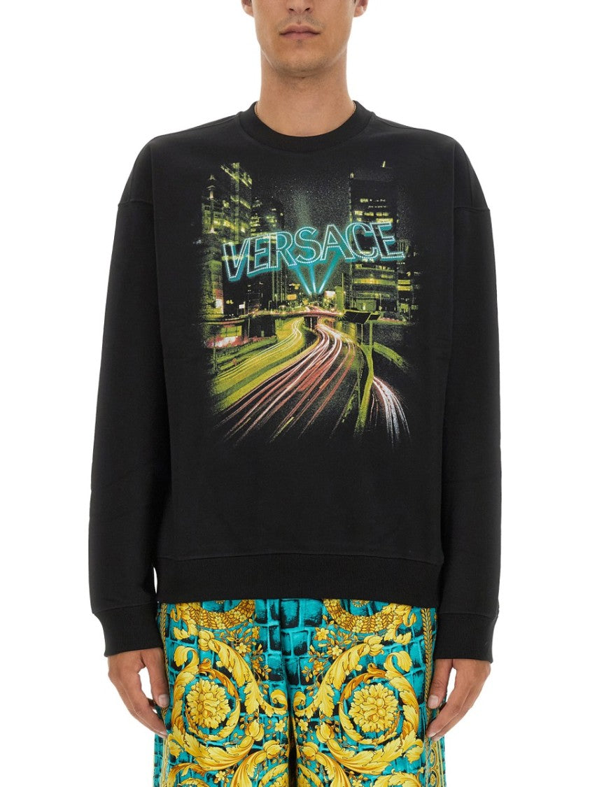 Versace Sweatshirt With Logo