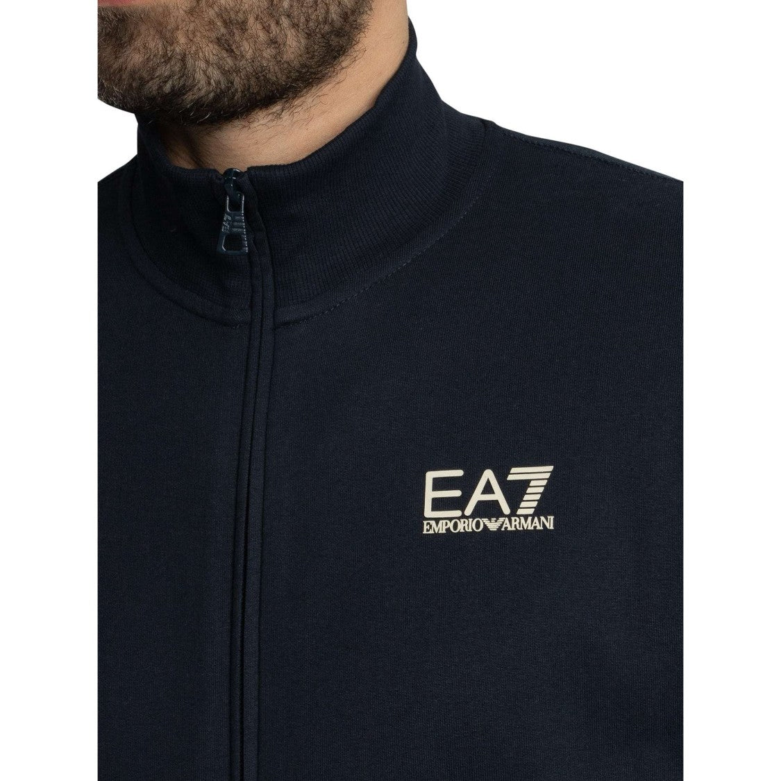 Emporio Armani Zip-Up Tracksuit With High Collar