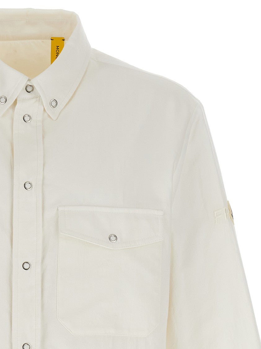Moncler Genius Boudin Quilted Nylon Lined Moncler X Frgmt Overshirt